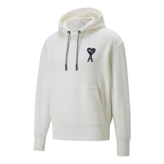 PUMA x Ami Kapüşonlu Üst “Beyaz”