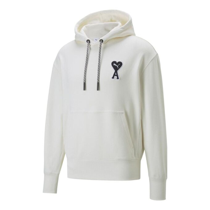PUMA x Ami Kapüşonlu Üst “Beyaz”