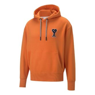 PUMA x Ami Kapüşonlu Üst “Turuncu”