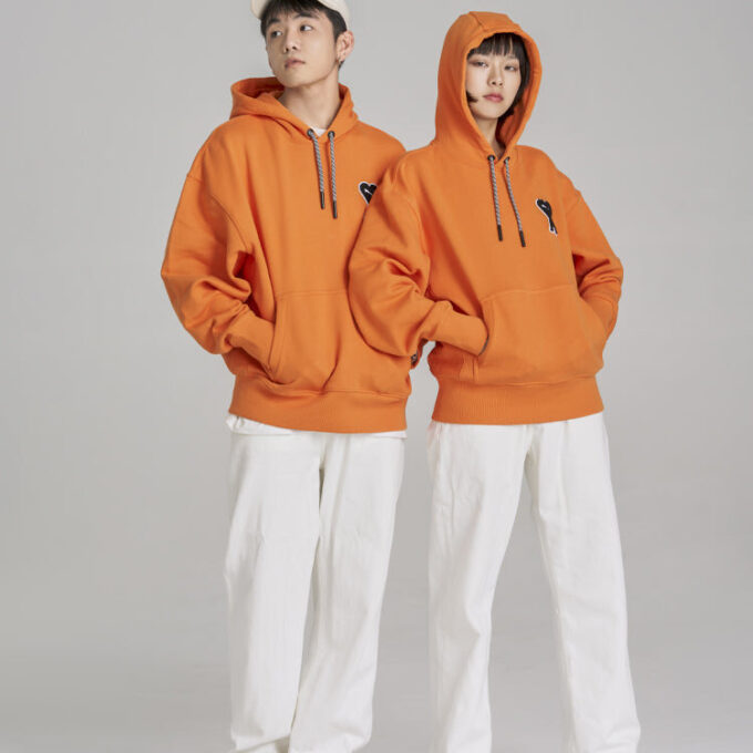 PUMA x Ami Kapüşonlu Üst “Turuncu”