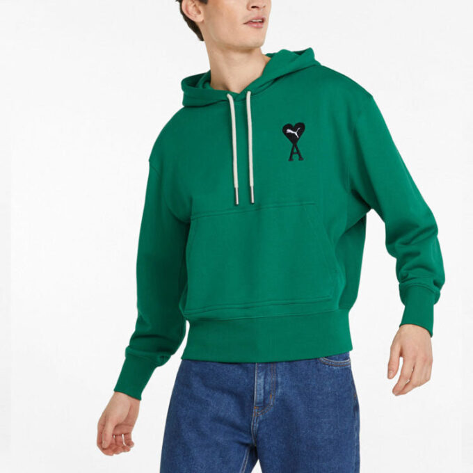 PUMA x AMI Kapüşonlu Üst “Yeşil”