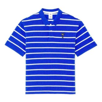 PUMA x AMI Kısa Kollu Polo Tişört “Mavi”