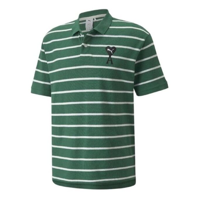 PUMA x Ami Kısa Kollu Polo Tişört “Yeşil”