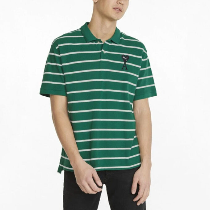 PUMA x Ami Kısa Kollu Polo Tişört “Yeşil”
