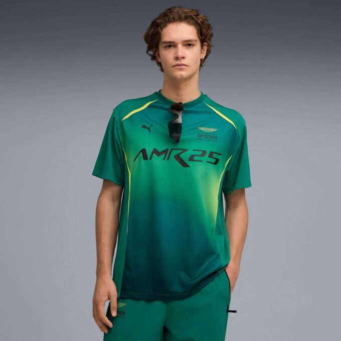 PUMA x ASTON MARTIN ARAMCO F1® TEAM Erkek Motor Sporları Forması