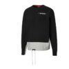 PUMA x ATTEMPT Crossover Baskı Eklemeli Günlük Yuvarlak Yaka Siyah