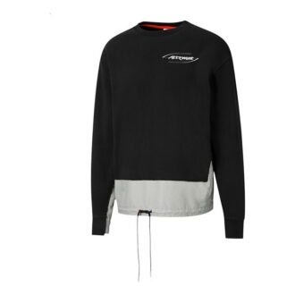 PUMA x ATTEMPT Crossover Baskı Eklemeli Günlük Yuvarlak Yaka Siyah