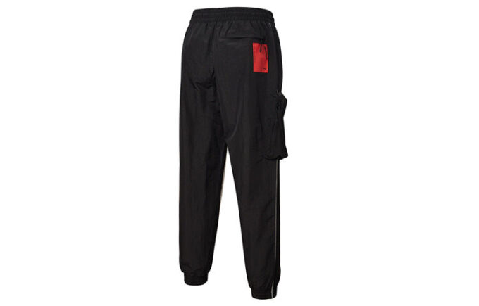 PUMA x ATTEMPT Crossover Casual Bağcıklı Dokuma Uzun Pantolon Siyah
