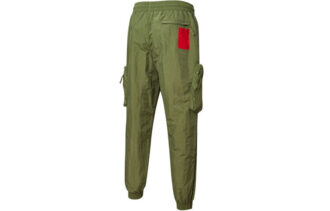 PUMA x ATTEMPT Crossover Casual Drawstring Dokuma Uzun Pantolon Yeşil