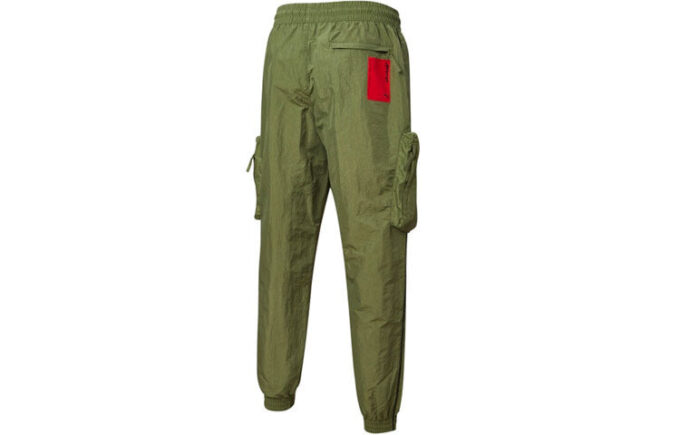 PUMA x ATTEMPT Crossover Casual Drawstring Dokuma Uzun Pantolon Yeşil