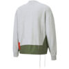 PUMA x ATTEMPT Crossover Splicing Casual Yuvarlak Yaka Gri