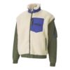 PUMA x Attempt Sherpa Polar Ceket “Bej Yeşil Mavi”