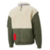 PUMA x Attempt Sherpa Polar Ceket “Bej Yeşil Mavi”
