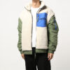 PUMA x Attempt Sherpa Polar Ceket “Bej Yeşil Mavi”