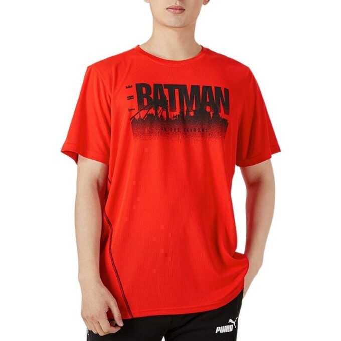 PUMA x Batman Performans Grafik Tişört “Kırmızı”
