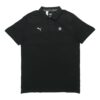 PUMA x BMW Motorsport Çizgili Polo Tişört “Siyah Beyaz”