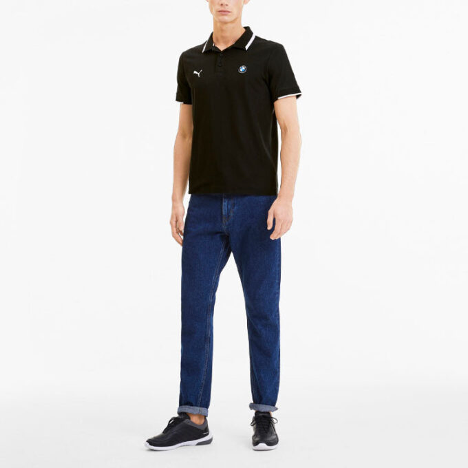 PUMA x BMW Motorsport Polo Tişört “Siyah Beyaz”