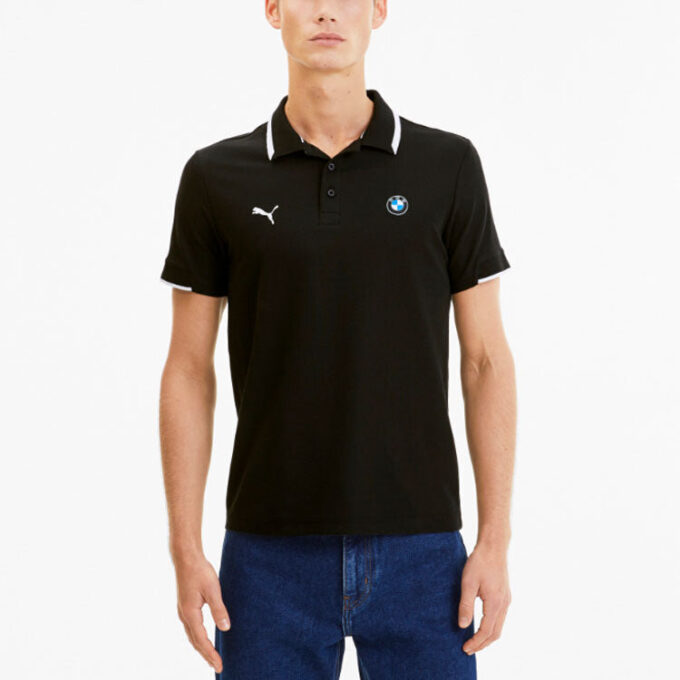 PUMA x BMW Motorsport Polo Tişört “Siyah Beyaz”