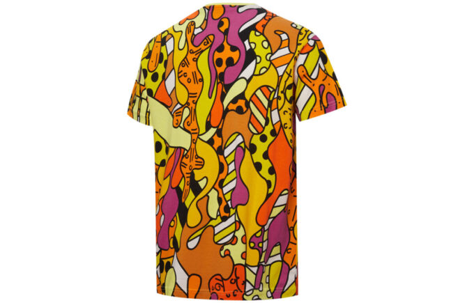 PUMA x BRITTO Aop Tişört Spor Unisex Turuncu