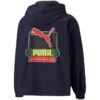 PUMA x Butter Goods Hafif Pop Over Üst Yarı Fermuarlı Kapüşonlu “Lacivert”