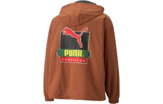 PUMA x Butter Goods Hafif Pop Over Üst Yarım Fermuarlı Kapüşonlu “Kahverengi”