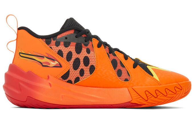 PUMA x Cheetos Scoot Zeros Ayakkabı “Turuncu Siyah”