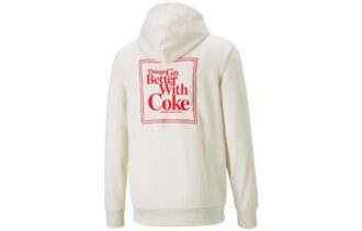 PUMA x Coca Cola Kapüşonlu Üst “Beyaz”