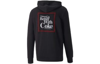 PUMA x Coca Cola Kapüşonlu Üst “Siyah”