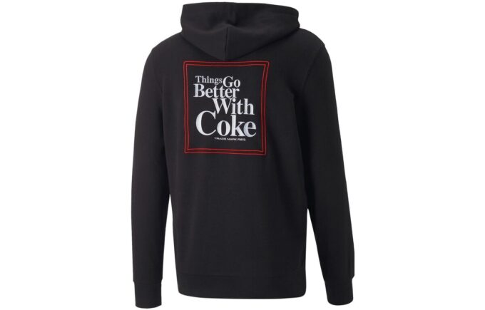 PUMA x Coca Cola Kapüşonlu Üst “Siyah”