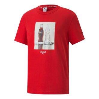 PUMA x Coca Cola Rahat Tişört “Kırmızı”
