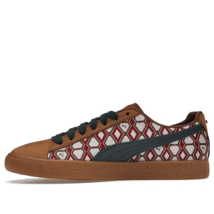 PUMA x Dapper Dan Clyde Vintage “Maç Öncesi Podyum – Kahverengi”