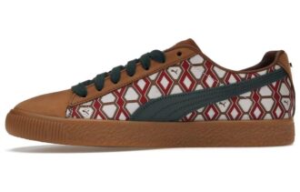 PUMA x Dapper Dan Clyde Vintage “Maç Öncesi Podyum – Kahverengi”
