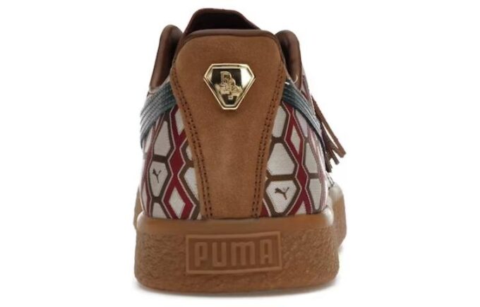PUMA x Dapper Dan Clyde Vintage “Maç Öncesi Podyum – Kahverengi”