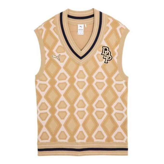 PUMA x Dapper Dan Örgü Yelek Zencefil Kökü “Turuncu”