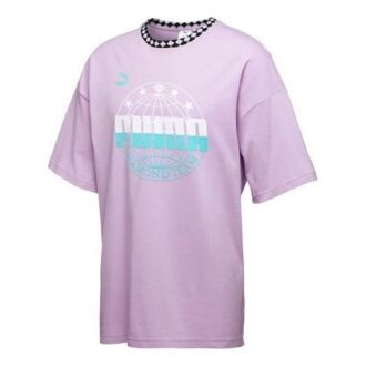 PUMA x Diamond Oversize Tişört “Mor”