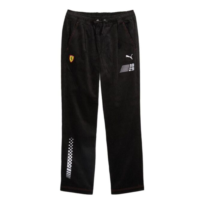 PUMA x Ferrari Race Garage Crew Erkek Pantolon Logosu