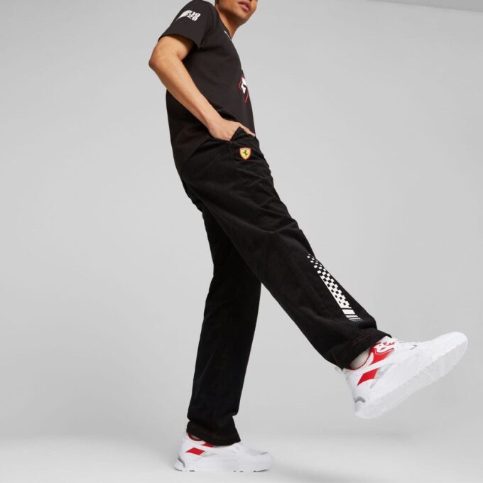 PUMA x Ferrari Race Garage Crew Erkek Pantolon Logosu