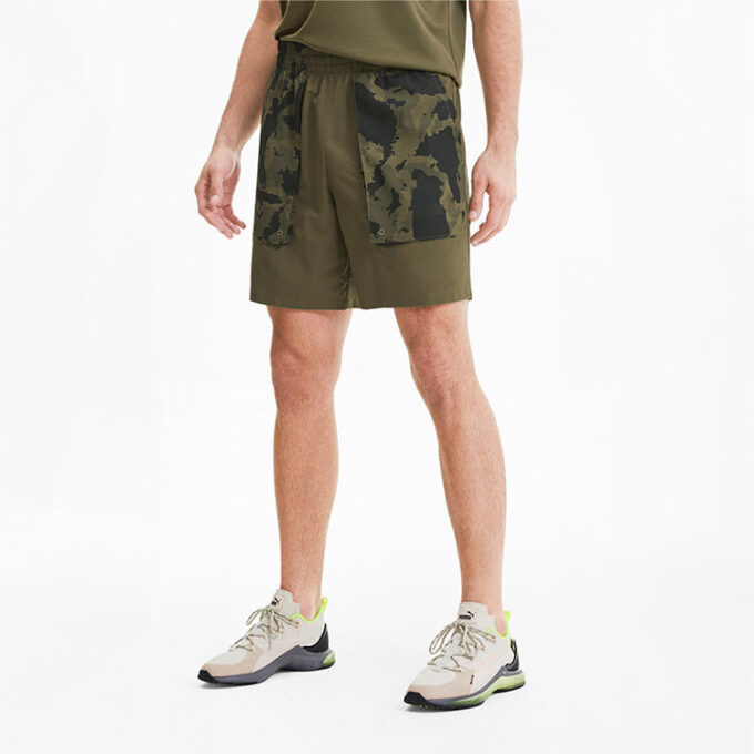 PUMA x First Mile Trendy Günlük Şort “Zeytin Yeşili”