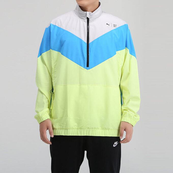PUMA x First Mile Xtreme Dokuma Antrenman Ceketi “Yeşil”