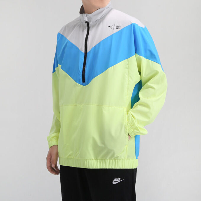PUMA x First Mile Xtreme Dokuma Antrenman Ceketi “Yeşil”