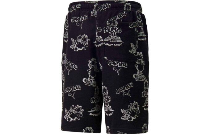 PUMA x Garfield All Over Baskılı Şort “Siyah”