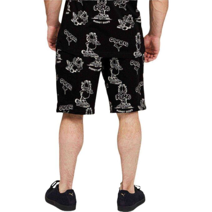 PUMA x Garfield All Over Baskılı Şort “Siyah”