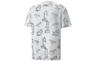 PUMA x GARFIELD Baskılı Tişört “Beyaz”