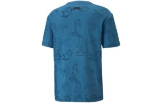 PUMA x GARFIELD Baskılı Tişört “Vallarta Blue”