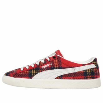 PUMA x Harris Tweed Süet Vintage “Tartan Kırmızısı”