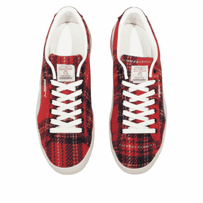 PUMA x Harris Tweed Süet Vintage “Tartan Kırmızısı”