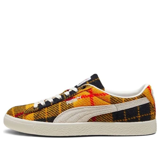 PUMA x Harris Tweed Süet Vintage “Tartan Sarısı”
