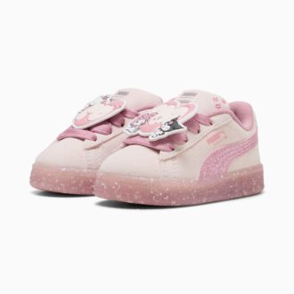 PUMA x HELLO KITTY AND FRIENDS® Süet XL Küçük Çocuklar İçin Kolay Giyilebilen Spor Ayakkabılar