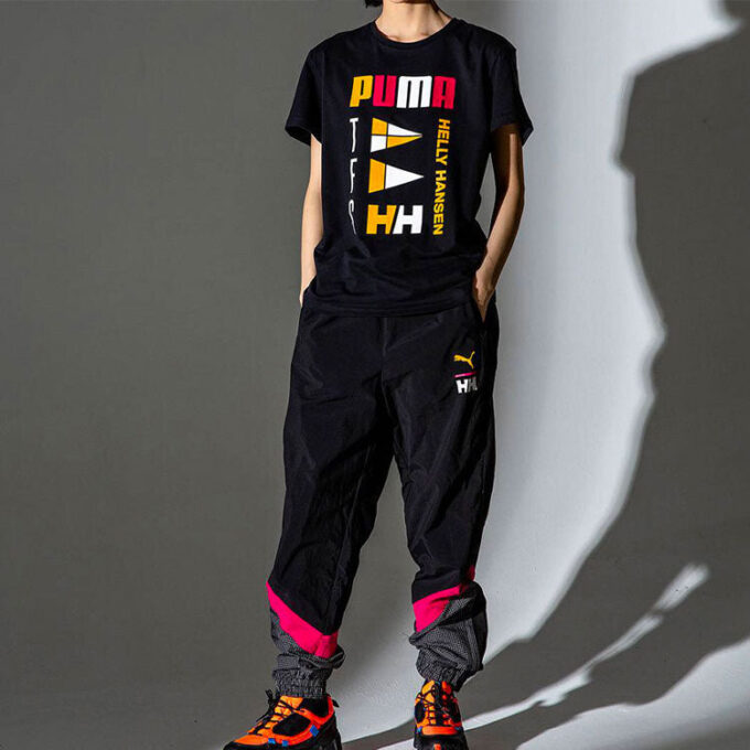 PUMA x Helly Hansen Eşofman Altı “Siyah Beyaz Kırmızı”