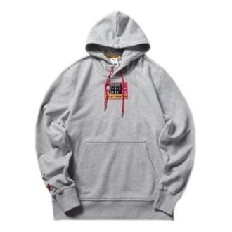 PUMA x Helly Hansen Kapüşonlu Üst “Gri Kırmızı”